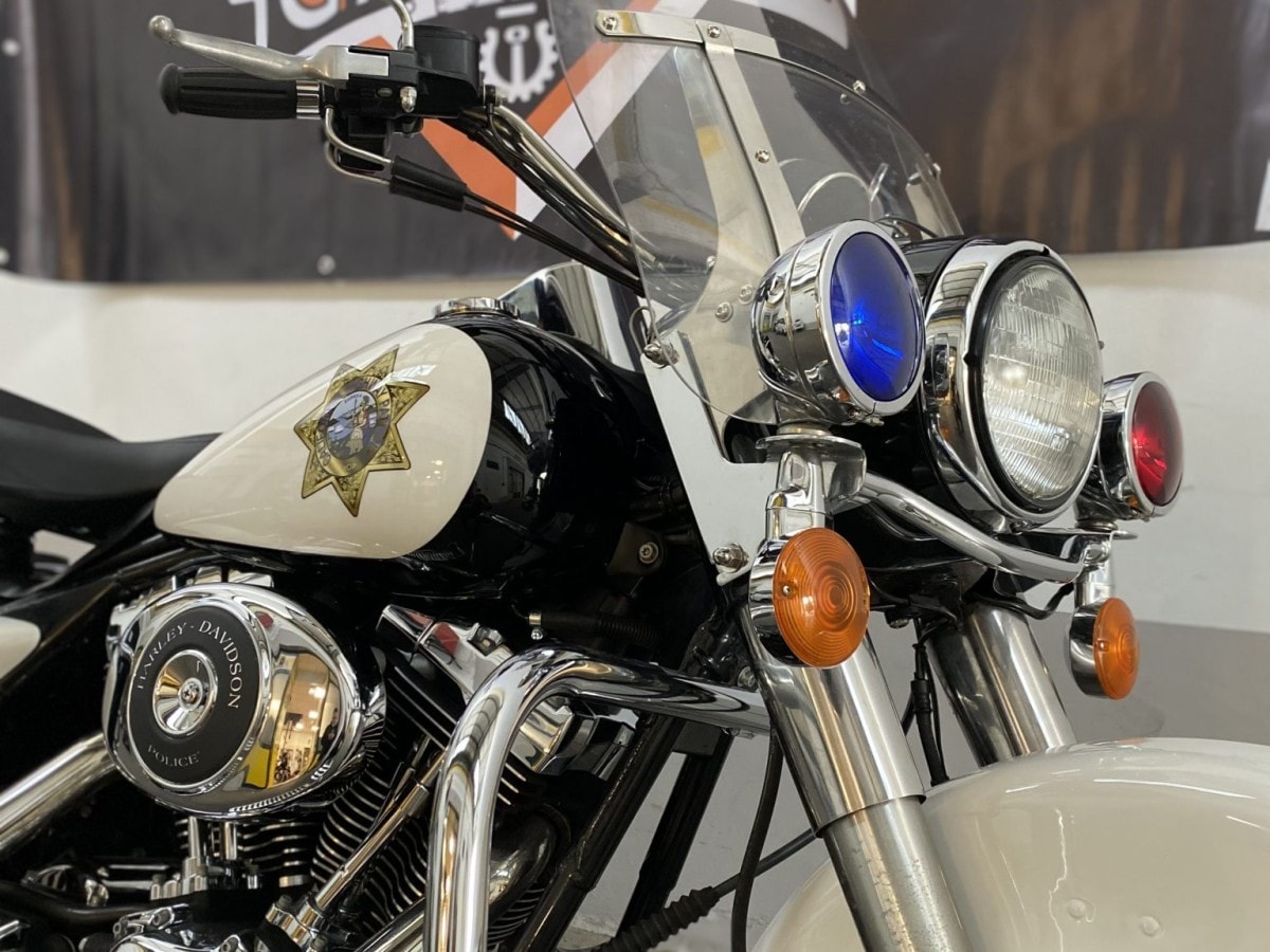 Le stranezze di Dueruote Annunci: una Harley-Davidson Road King della Polizia americana